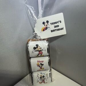 Mickey Mouse party favors. Set of 10-$22
Umlimited qty